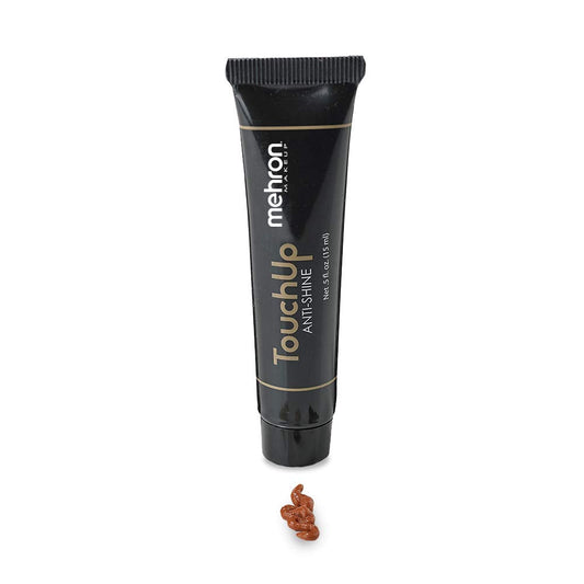 Mehron Makeup TouchUp Anti-Shine Gel | Matte Primer Face Makeup | Finishing and Primer Gel (Dark Tint) Beauty & Personal Care Mehron