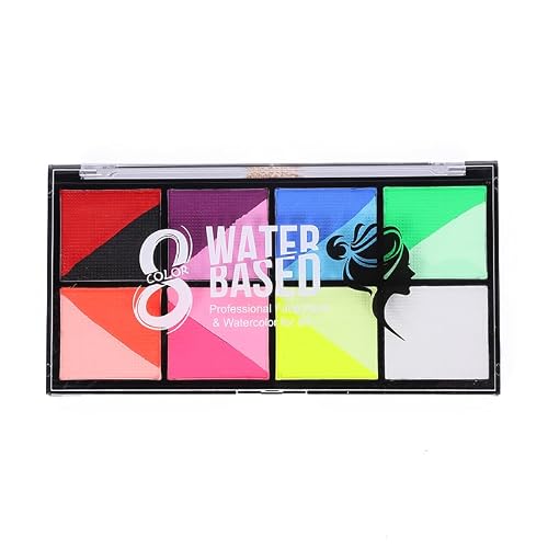 Water based colors painted body and face (WTCOLOR7) Beauty & Personal Care MayGirl