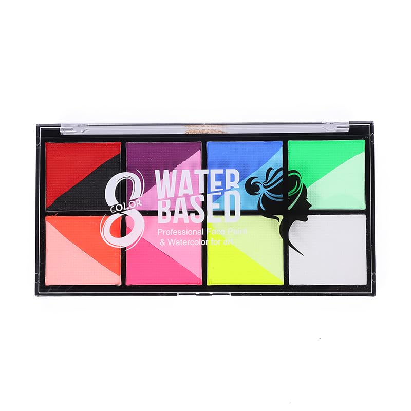 Water based colors painted body and face (WTCOLOR7) Beauty & Personal Care MayGirl