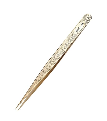 Ms.Queen Straight Tweezers for Eyelash Extensions-Precision Lashing Tweezers for Individual Volume Lashes Extensions,Straight Beauty & Personal Care Ms.Queen