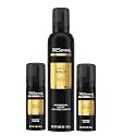 TRESemmé Extra Hold Volumizing Mousse Set - 24H Touchable Hold Hair Mousse for Volume & Sculpting - Includes Two Travel Size 2 oz Bottles + One Full Beauty & Personal Care TRESemmé