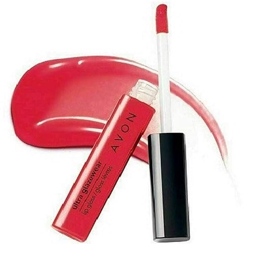 AVON True Color Glazewear Lip Gloss - Fiery Red Beauty & Personal Care AVON