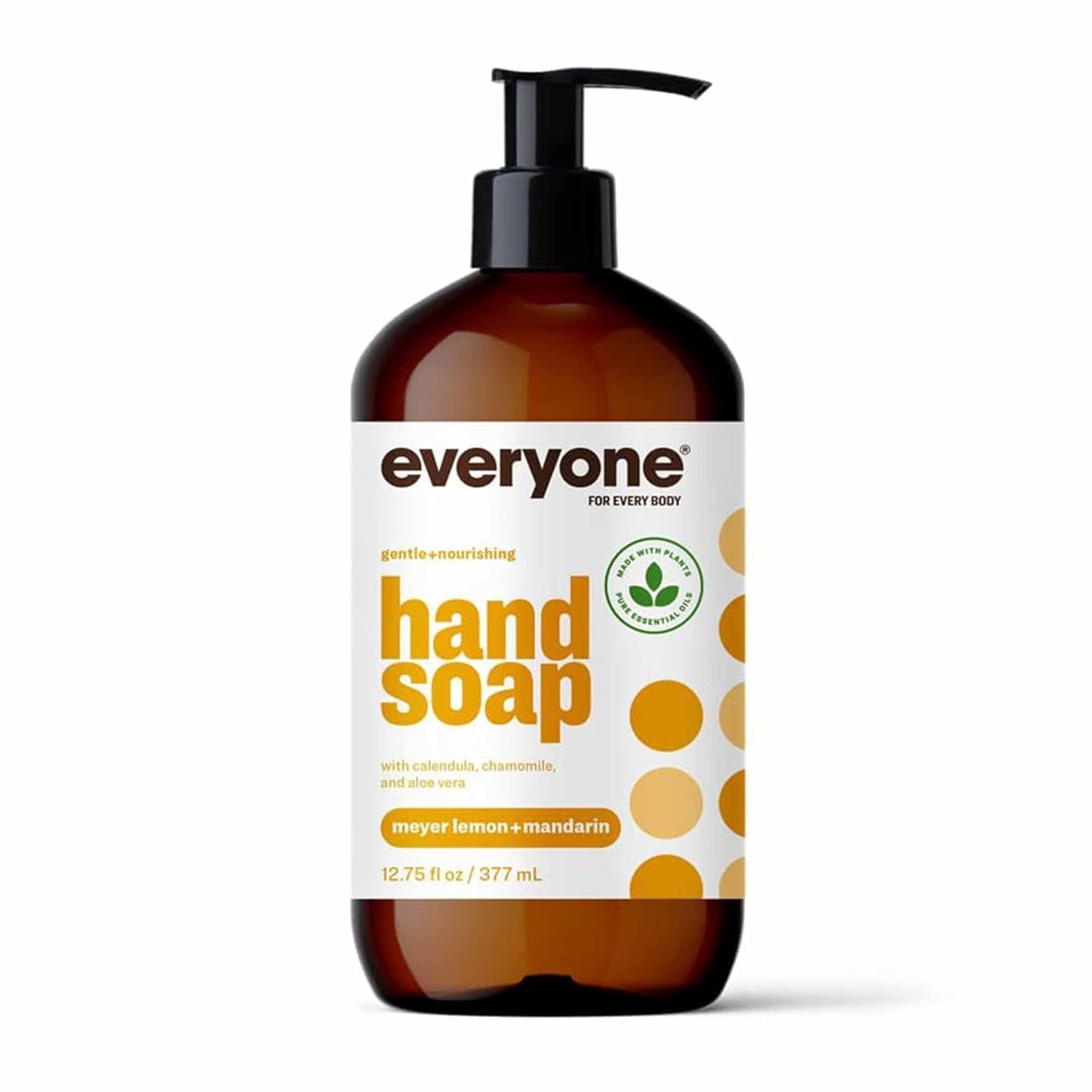 Everyone Liquid Hand Soap, 12.75 Ounce (Pack of 1), Meyer Lemon and Mandarin, made with Essential Oils for Kitchen and Bathroom Beauty & Personal Care everyone for every body