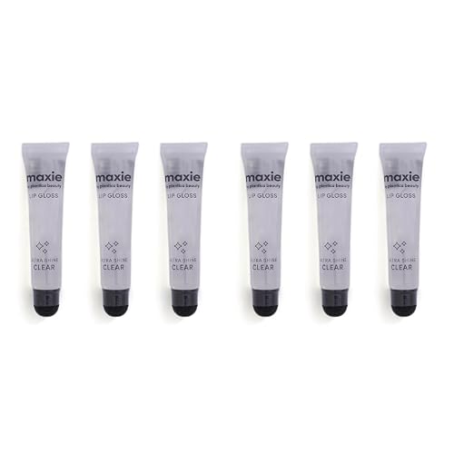 Maxie by Plantico Beauty Clear Lip Polish bulk (12 Pieces) CLEAR/ALOE (Original Clear, 6 PCS) Beauty & Personal Care MAXIE BY PLANTICA BEAUTY