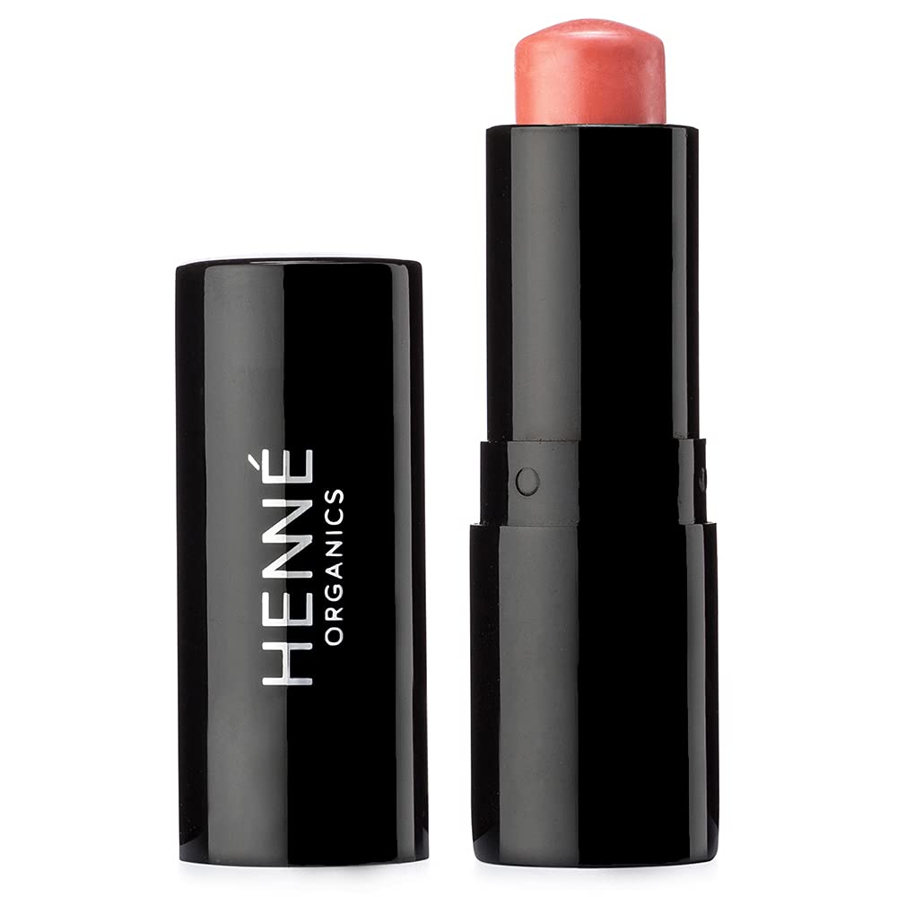 Henné Organics Luxury Lip Tint - Moisturizing, Sheer Natural Color - Sunlit (Peach) Beauty & Personal Care Henné Organics