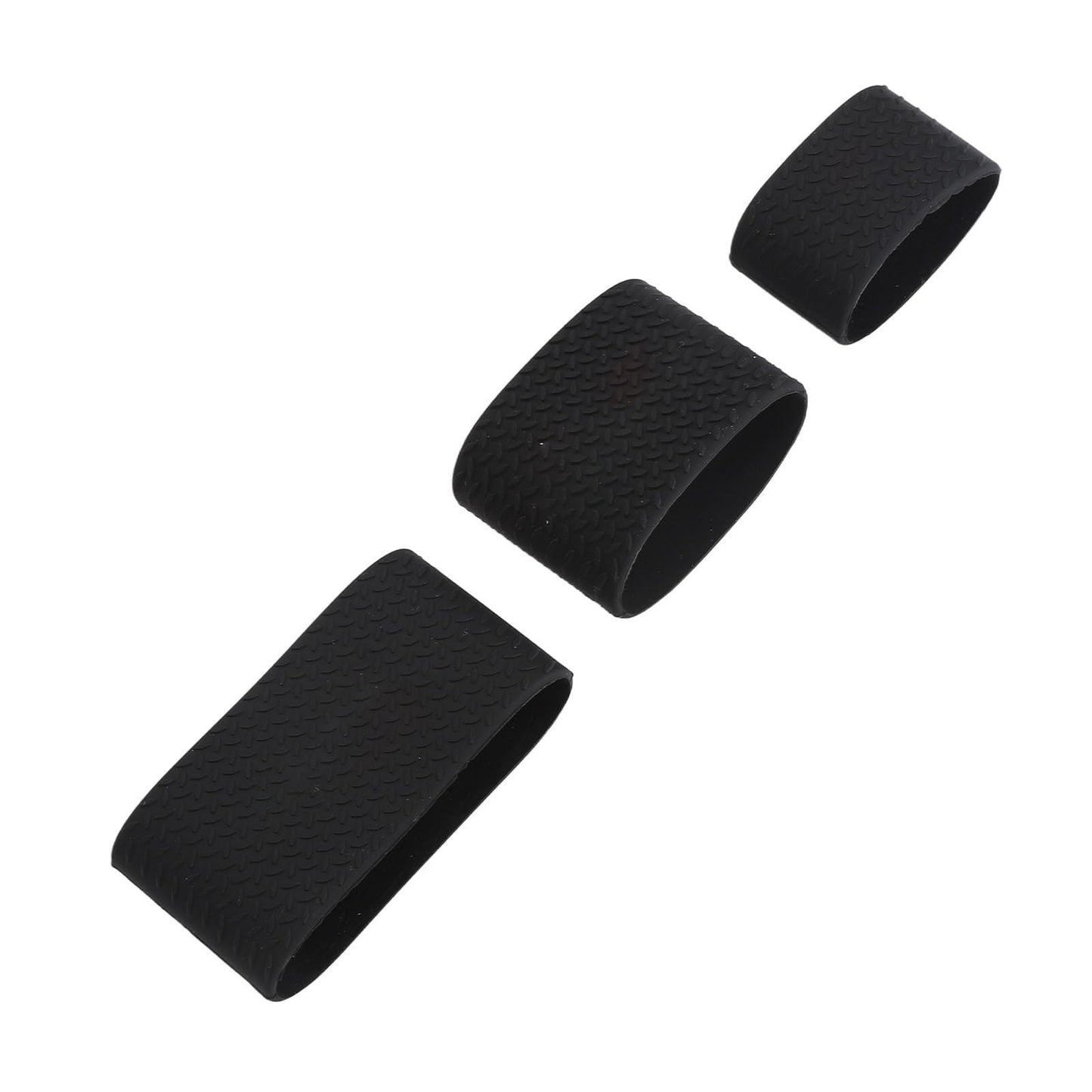 Barber Clipper Elastic Bands, Shock Absorption Heat Silicone 3pcs Clipper Sleeve Good Grip for Barber Shop Beauty and Personal Care Jopwkuin
