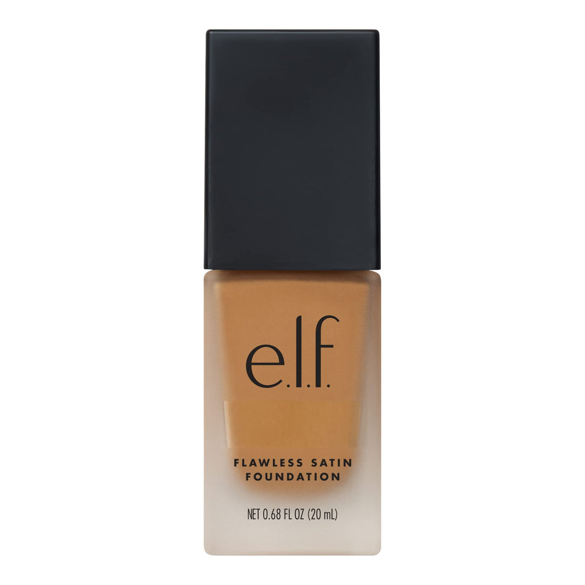 e.l.f. Flawless Satin Foundation, Lightweight & Medium Coverage, Semi-Matte Finish, Vegan , Cashew, 0.68 Fl Oz (20mL) Beauty & Personal Care e.l.f.