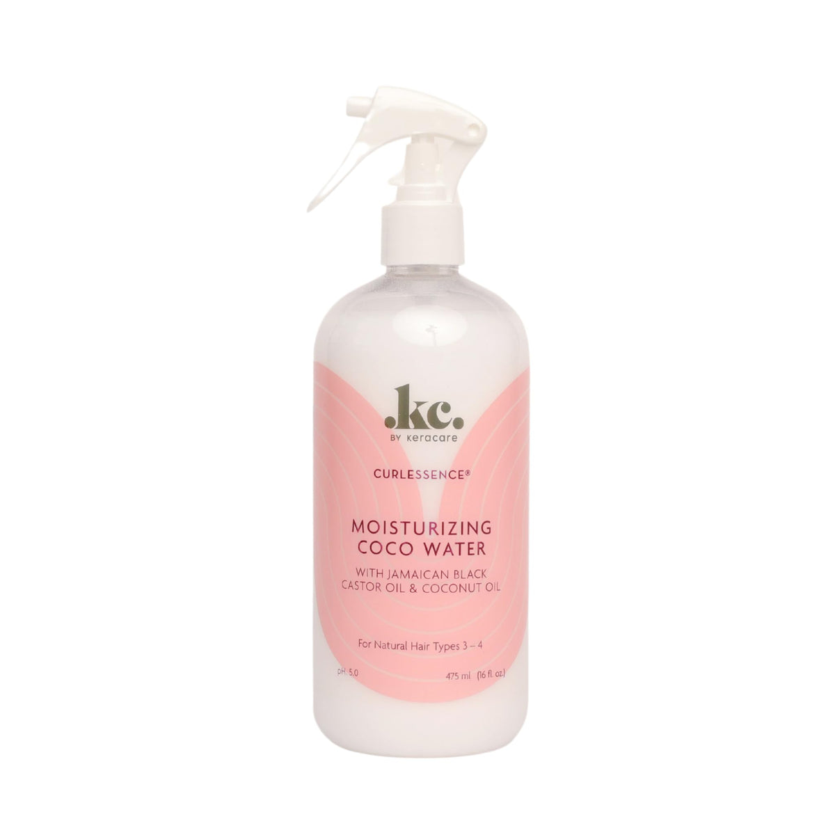 KeraCare Coconut Water - 16 oz - Light Hair Refresher Spray - Moisturizing and Hydrating - with Jamaican Black Castor Oil and Coconut Oil Beauty & Personal Care KeraCare