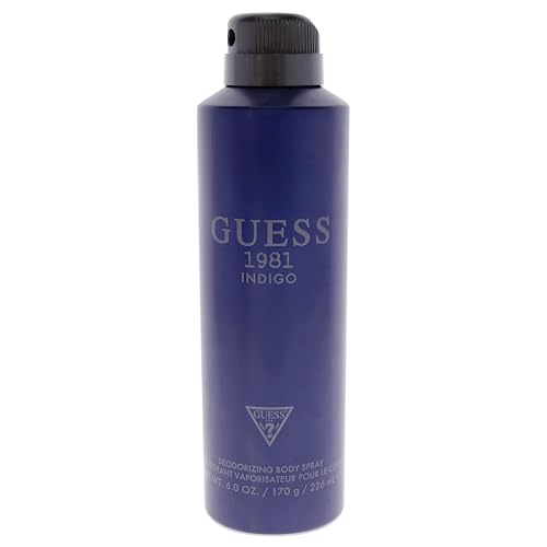 GUESS Factory 1981 Indigo Men Body Spray 6 oz,GESBLM009 Beauty & Personal Care GUESS