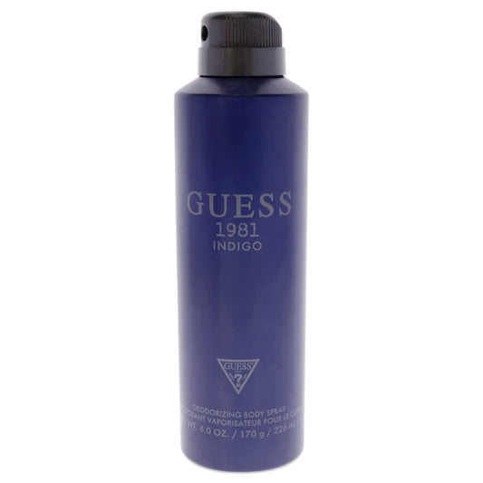 GUESS Factory 1981 Indigo Men Body Spray 6 oz,GESBLM009 Beauty & Personal Care GUESS