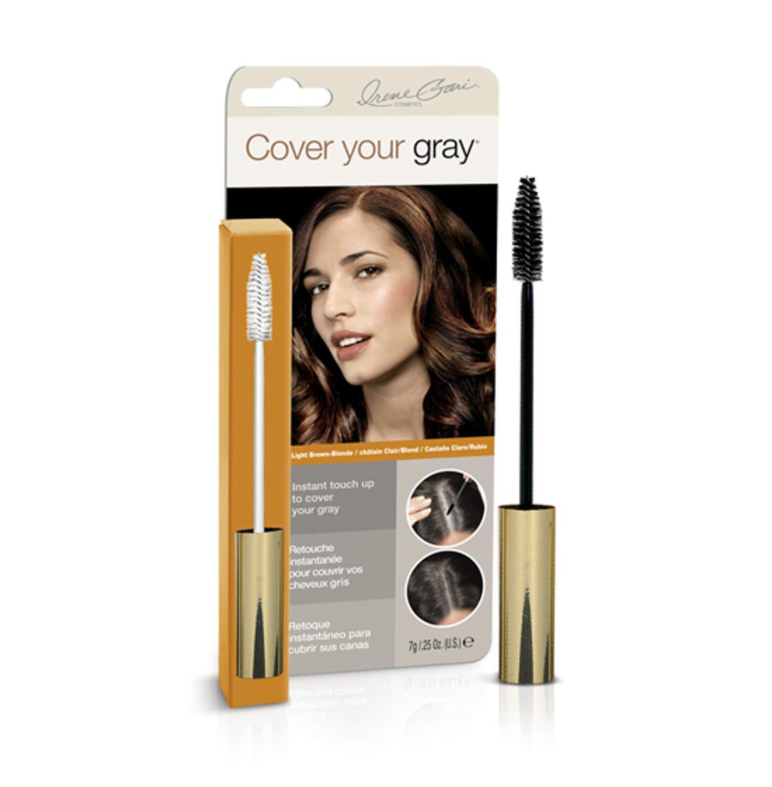 Cover Your Gray Brush-in Wand - Light Brown/Blonde Beauty & Personal Care Cover Your Gray
