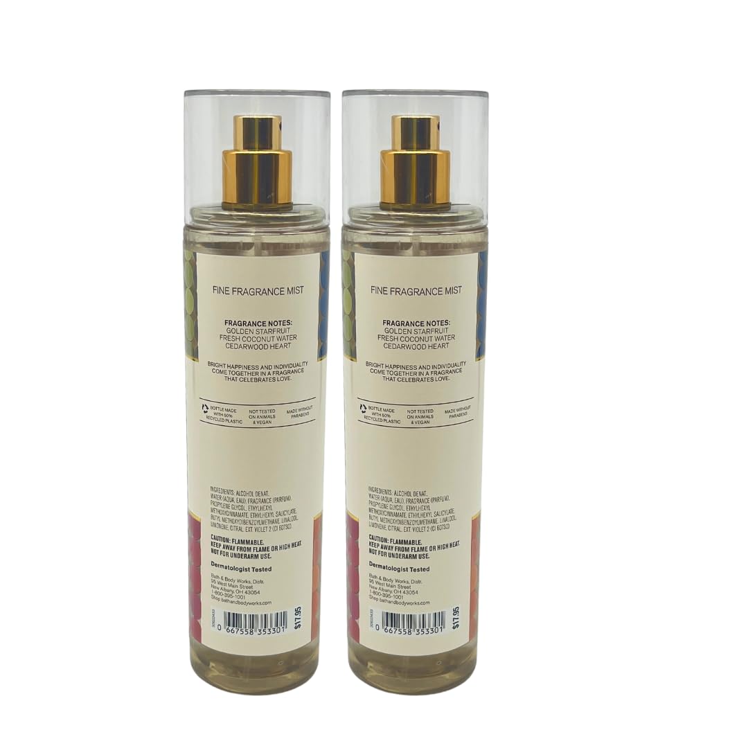 Bath and Body Works LOVE ALWAYS WINS Fine Fragrance Mist - PACK OF 2 - NEW PACKAGING - 2023 LIMITED Edition Beauty & Personal Care Bath & Body Works