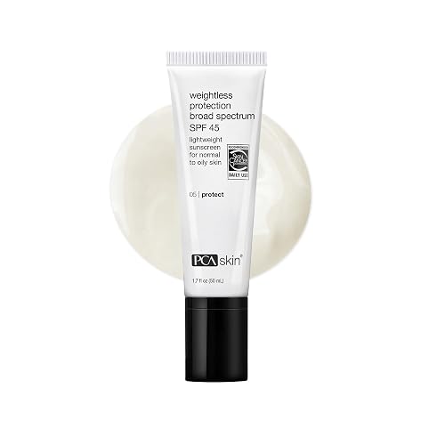 PCA SKIN Weightless Protection Broad Spectrum SPF 45 - Oil-Free Hydrating Face Sunscreen with 8.4% Zinc Oxide for Acne-Prone Skin & All Skin Types Beauty & Personal Care PCA SKIN