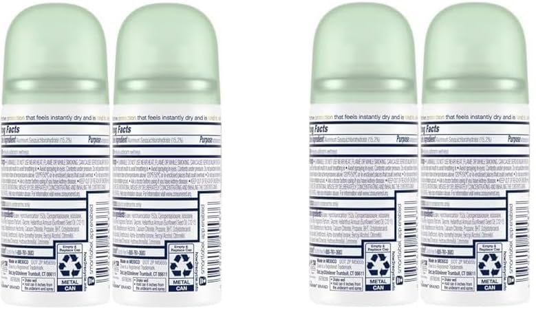 Dove Advanced Care Cool Essentials Antiperspirant & Deodorant Dry Spray - (72-Hour Sweat & Odor Protection Cool Fresh Scent with Pear and Cucumber Beauty and Personal Care Dove