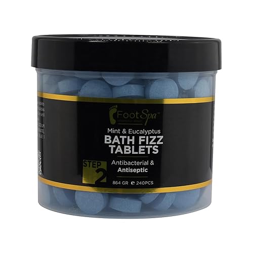 FOOTSPA - Bath Fizz, Mint & Eucalyptus - Relaxing Aromatherapy - 42 Ounces Beauty & Personal Care FootSpa
