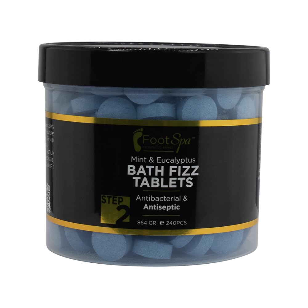 FOOTSPA - Bath Fizz, Mint & Eucalyptus - Relaxing Aromatherapy - 42 Ounces Beauty & Personal Care FootSpa