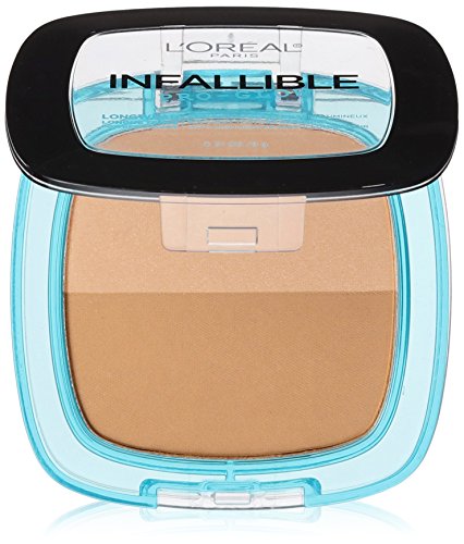 L’Oréal Paris Infallible Pro Glow Pressed Powder, Creme Cafe, 0.31 oz.