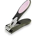 Dream Cut Nail Clipper, Toenail Clippers, Chrome Plated, Stainless Steel, Sharp, Sturdy, Comfort Grip, Nail Catcher, for Men and Women, Nail Cutter Beauty & Personal Care DreamCut