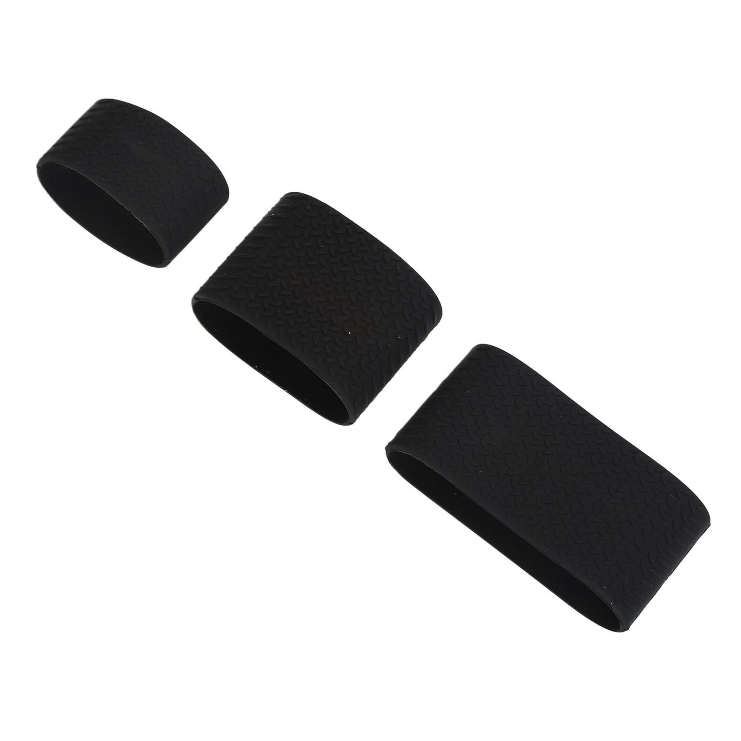 Barber Clipper Elastic Bands, Shock Absorption Heat Silicone 3pcs Clipper Sleeve Good Grip for Barber Shop Beauty and Personal Care Jopwkuin