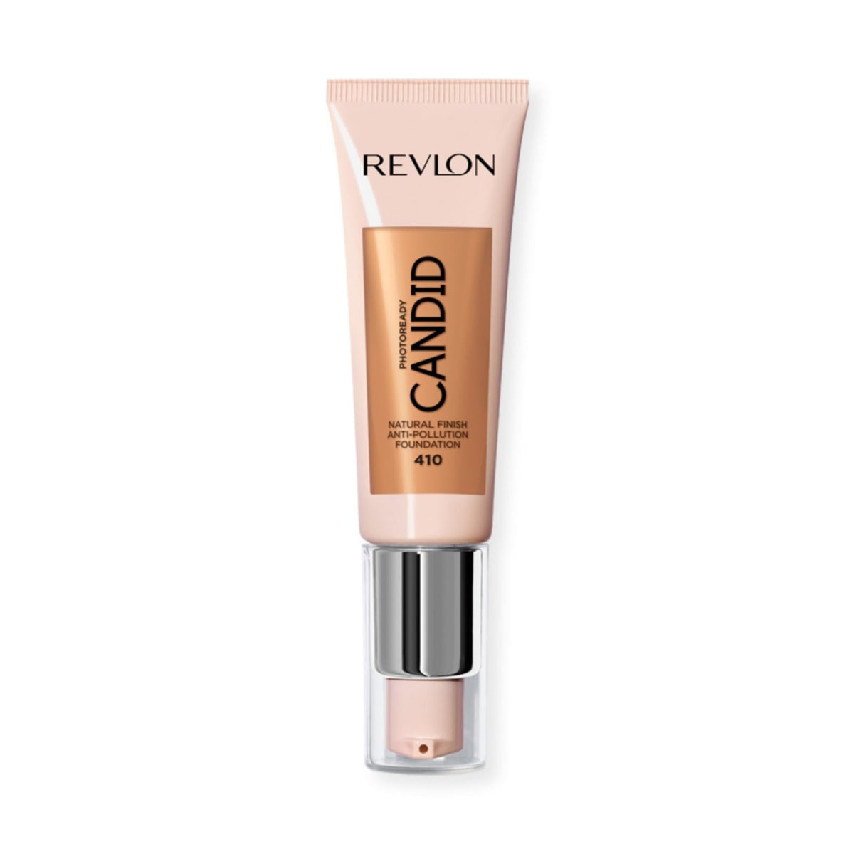 Revlon PhotoReady Candid Natural Finish Foundation, with Anti-Pollution, Antioxidant, Anti-Blue Light Ingredients, 410 Toast, 0.75 fl. oz. Beauty & Personal Care REVLON