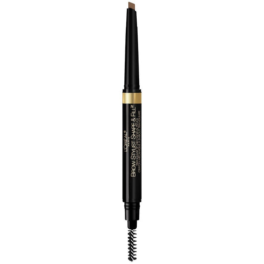 L'Oreal Paris Brow Stylist Shape & Fill Mechanical Eye Brow Makeup Pencil, Brunette, 0.008 oz. Beauty & Personal Care L'Oreal Paris