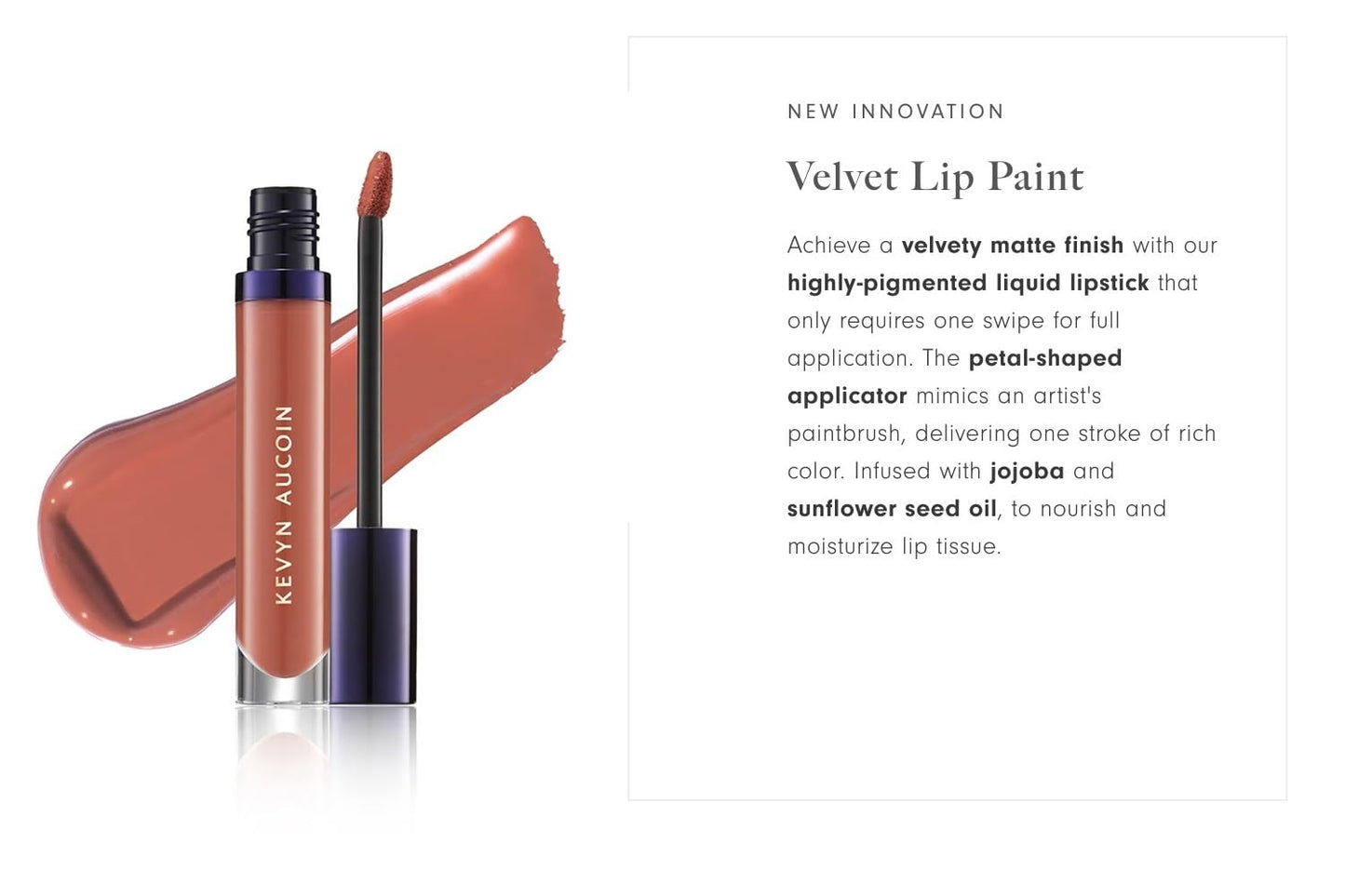 Kevyn Aucoin Velvet Lip Paint, Enchanting color: All-day matte lip color coverage. Smudge proof & rich pigments. Quick dry makeup, weightless formula Beauty & Personal Care Kevyn Aucoin