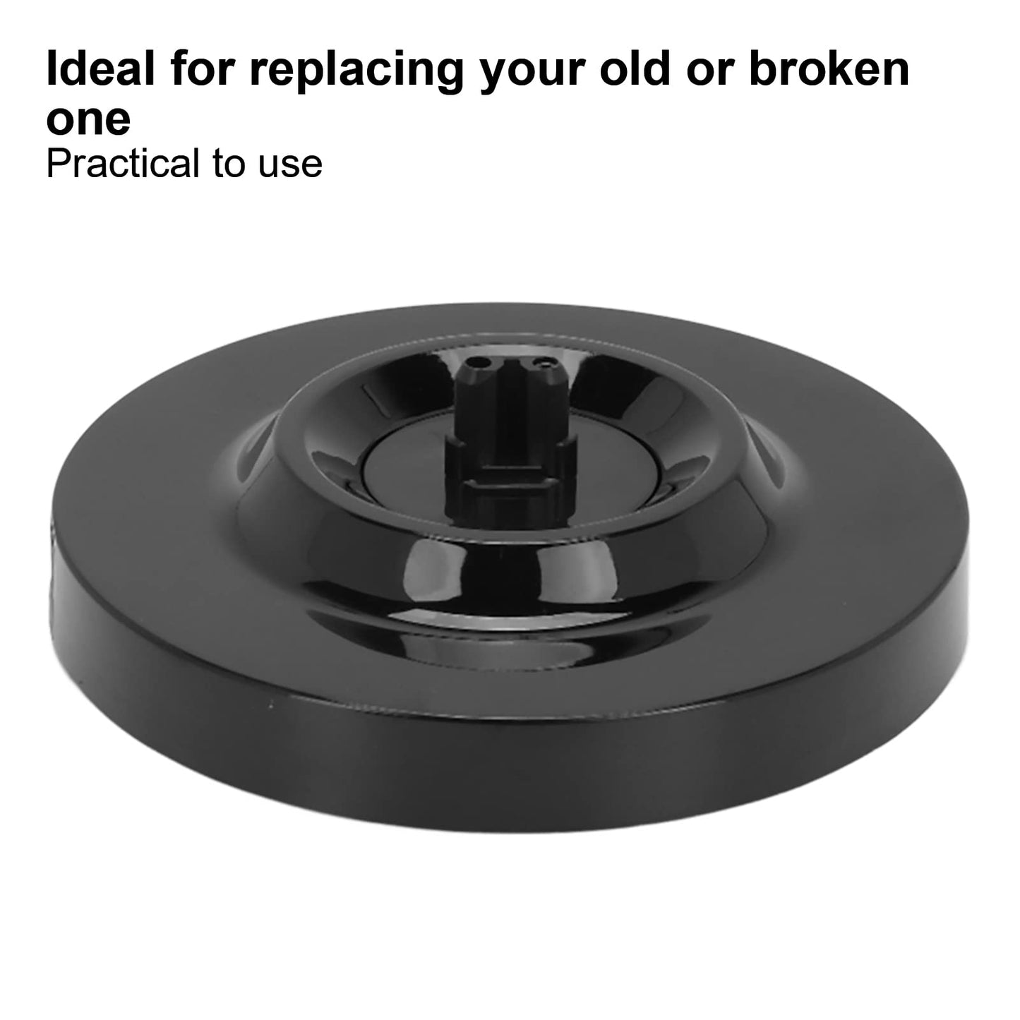 Universal Electric Shaver Charging Stand - Level Round Shape, Deep Design, Wide and Beautiful - Men's Shaver Charger Base in Black Beauty and Personal Care Betued