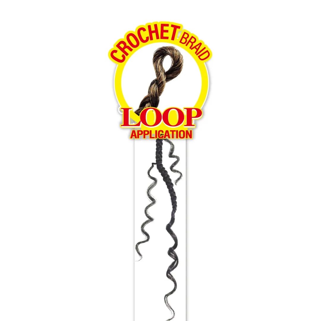 Royal Zury Crochet Briad V-shape Finish Style V11 Boho Curly (12"+13"+14") (27)