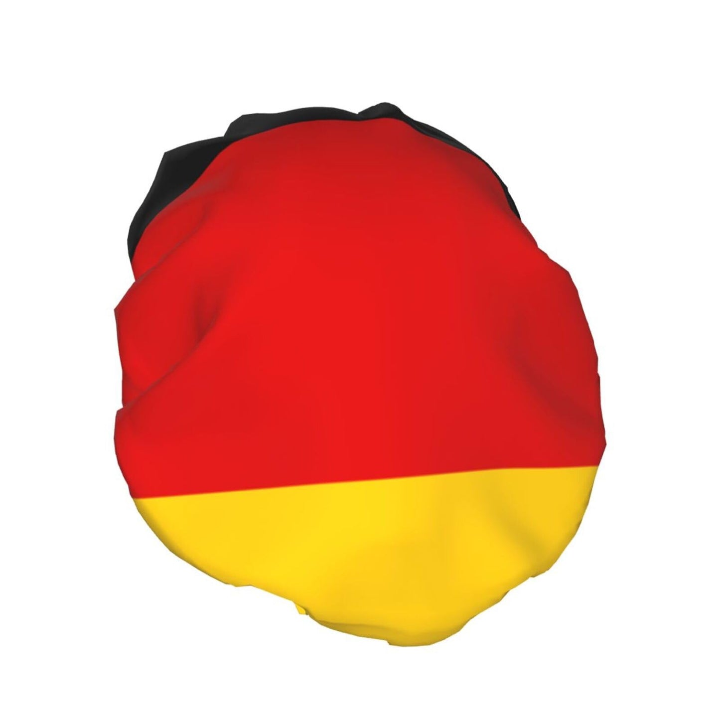 Germany Flag Prints Shower Cap Double Layer Lined Waterproof Bathing Shower Hat Beauty and Personal Care Hayyett