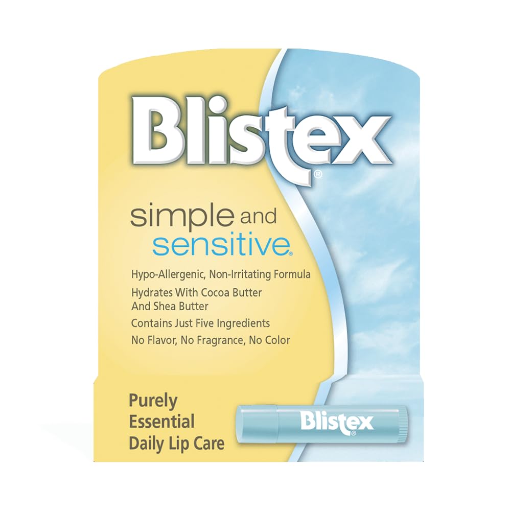 Blistex sencilla y Sensible Lip Moisturizer 0,15 oz (Pack of 1) Beauty & Personal Care Blistex