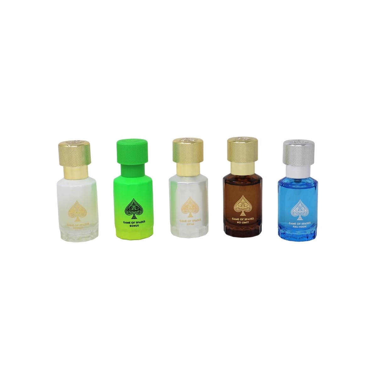 Jo Milano Diamond Edition Paris Game of Spades EMERALD 8PCS GIFT SET spray for Unisex (FRAGRANCE EXPERT'S EXCLUSIVE) Beauty & Personal Care Jo Milano