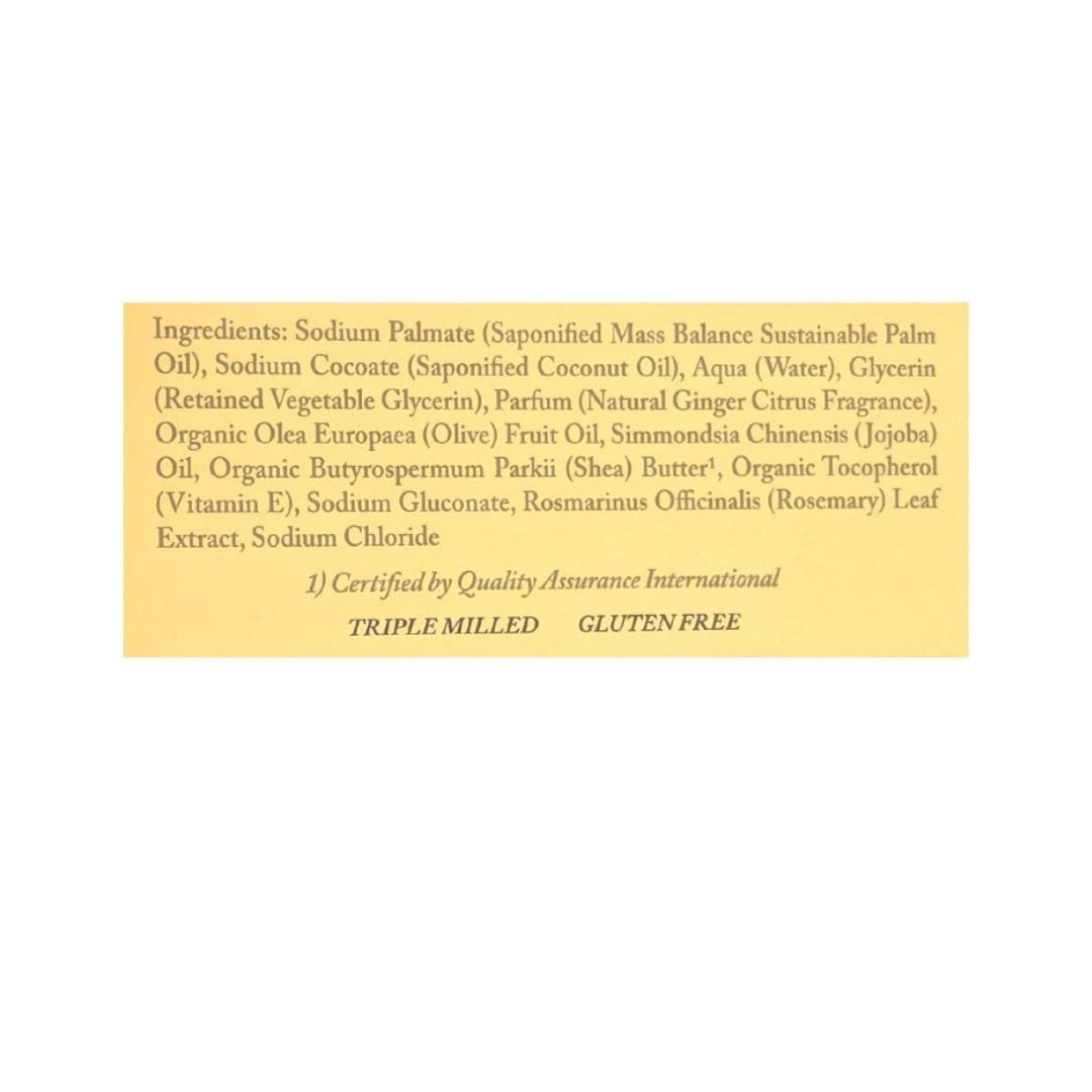 Dr. Woods Moisturizing Ginger Citrus Bar Soap with Jojoba Oil and Organic Shea Butter, 5.25 Ounce (Pack of 1) Beauty & Personal Care Dr. Woods