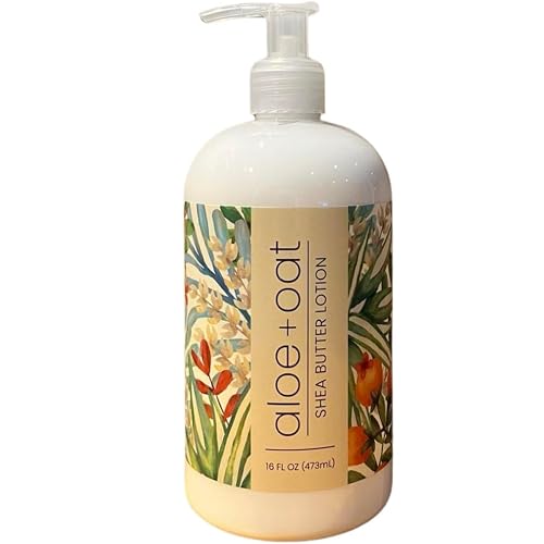 Greenwich Bay Trading Company Aloe + Oat Hand Lotion Enriched with Shea Butter, Cocoa Butter, Aloe & Oatmeal Extract Beauty & Personal Care Greenwich Bay Trading Company