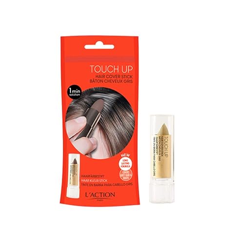L'Action Paris Touch Up Hair Cover Stick, Covers Grey Hair & Discoloured Roots, Water Resistant Long Lasting Formula for Natural Look, Washes out Beauty & Personal Care L'Action Paris