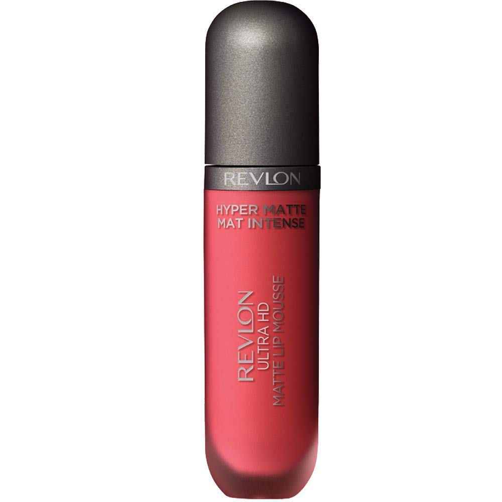 Revlon Ultra HD Lip Mousse Hyper Matte, Longwearing Creamy Liquid Lipstick in Pink, Sunset (810), 0.2 oz Beauty & Personal Care REVLON