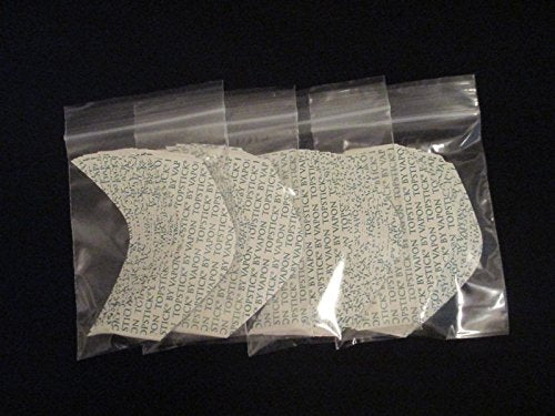 Vapon Topstick Custom Cut Front "B Curve" (100 Double-Sided Strips) Clear Hairpiece Tape 3" - By Vapon