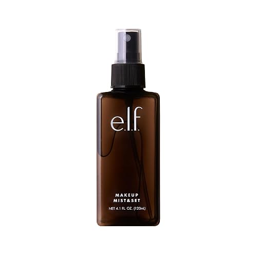 e.l.f. Makeup Mist & Set - Large Lightweight, Long Lasting, All-Day Wear Revitalizes, Refreshes, Hydrates, Soothes Infused with Aloe, Green Tea Beauty & Personal Care e.l.f.