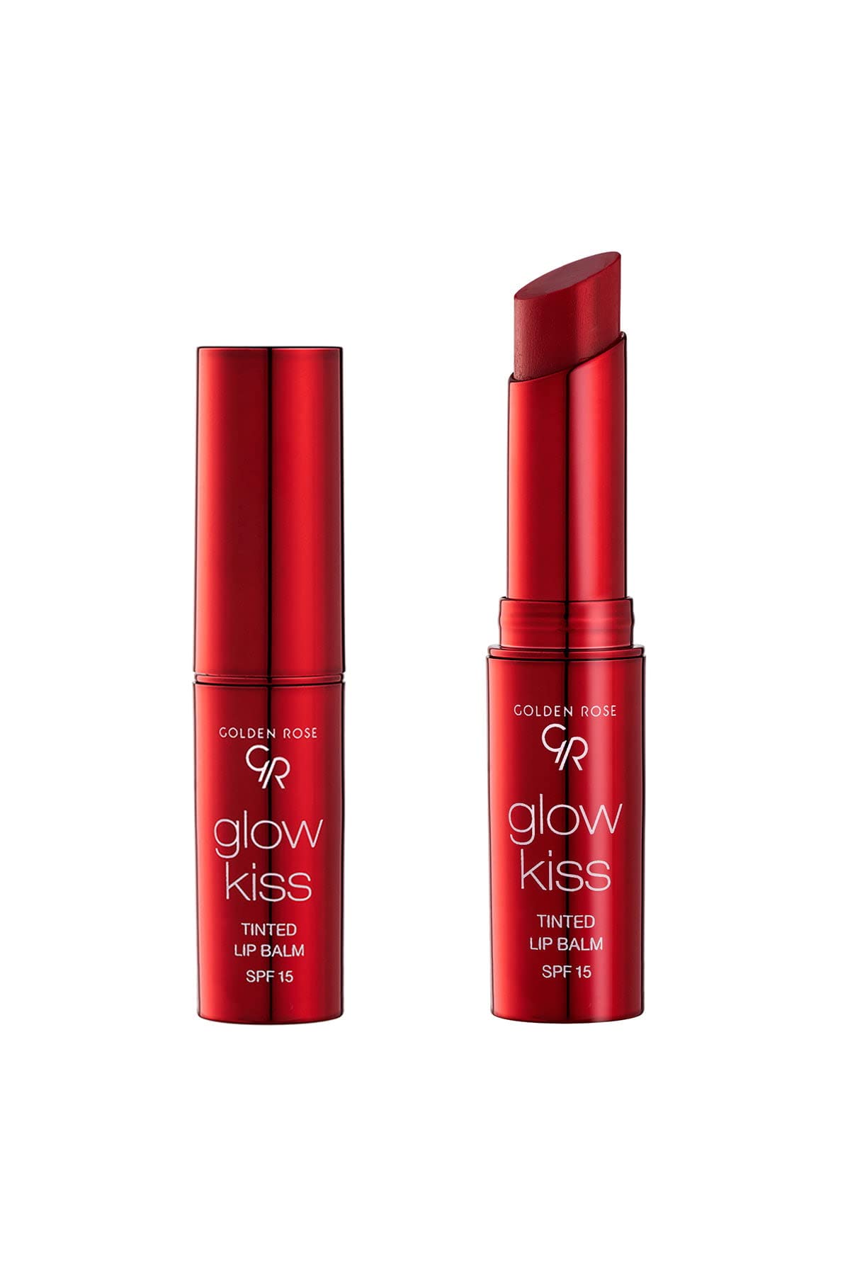 Golden Rose Cosmetics Glow Kiss Tinted Lip Balm with SPF15, Vegan Formula (Cherry Juice) Beauty and Personal Care Golden Rose