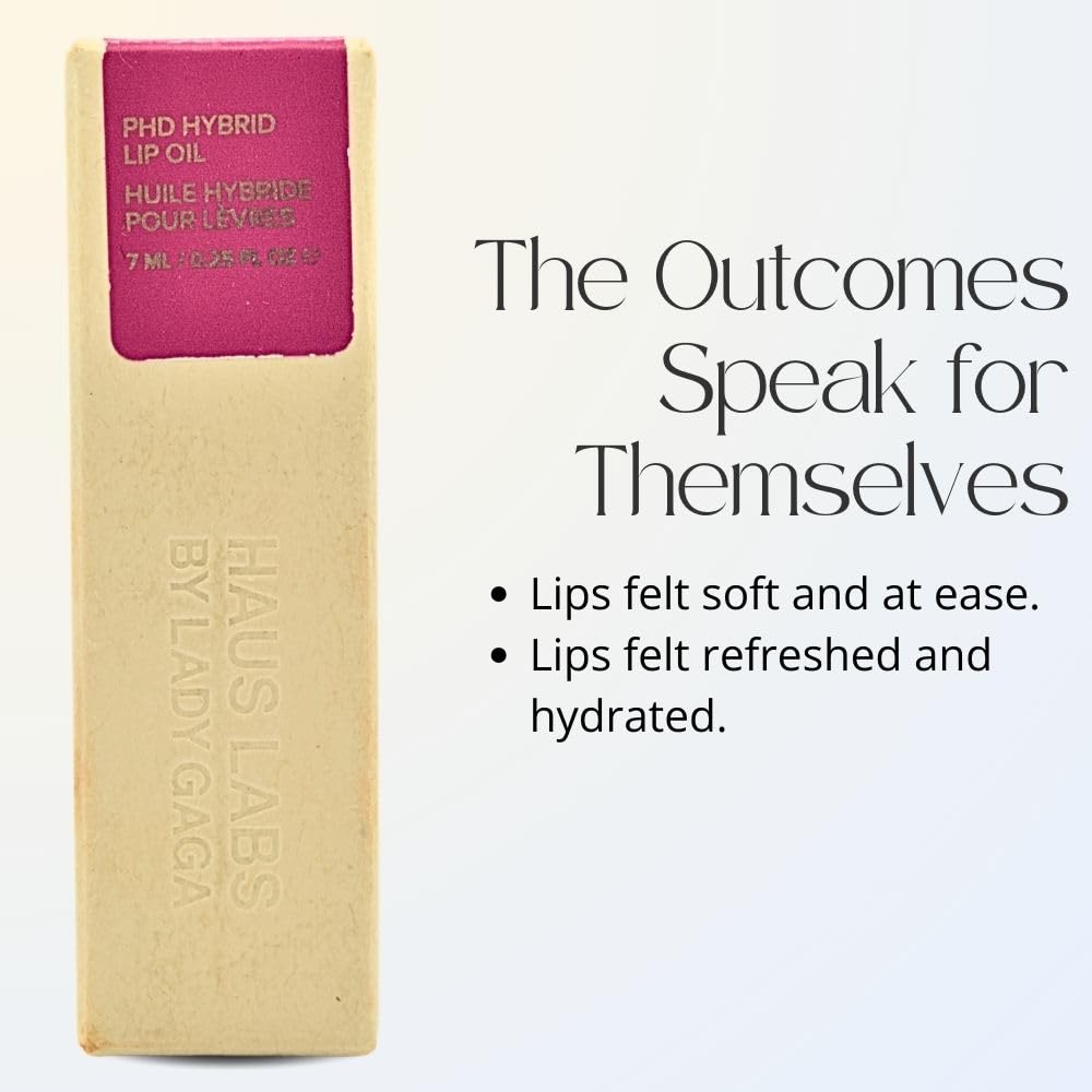 Haus Labs By Lady Gaga PHD Hybrid Lip Oil Full Size - Tint, Sheer Pink Beauty & Personal Care Haus Laboratories