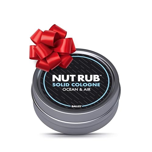 Ballsy Body & Groin Rub, Cologne for Everywhere, with Beeswax, Coconut and Sunflower Seed Oil, Ocean and Air .85 oz Beauty & Personal Care Ballsy