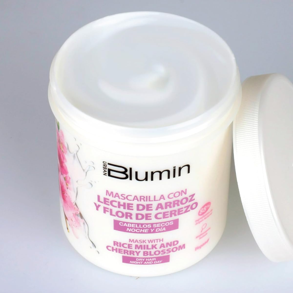 Blumin-Shampoo (1000 ml) & Mask (700 ml) Rice Milk and Cherry Blossom Beauty & Personal Care Blumin