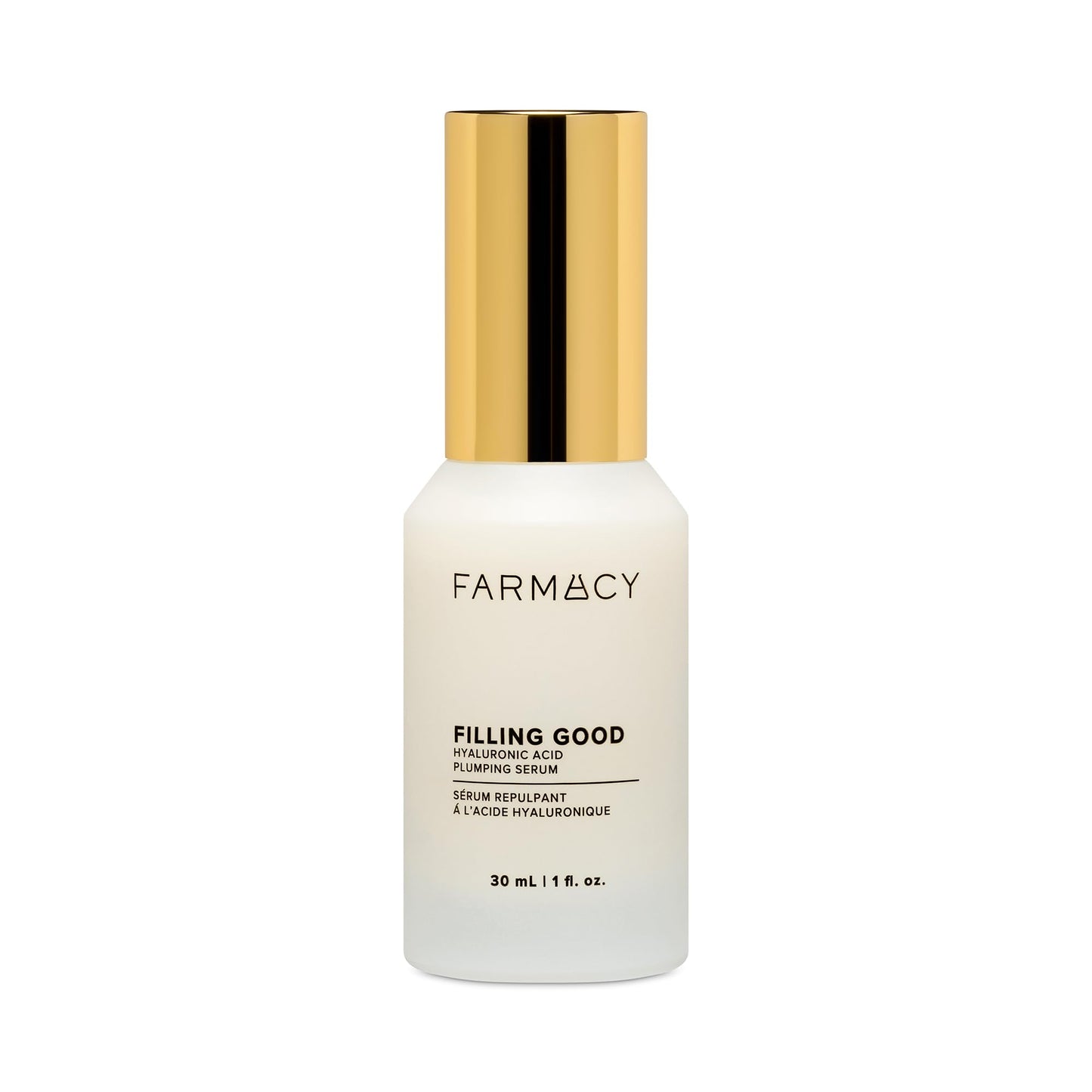 Farmacy Hyaluronic Acid Serum for Face - Filling Good Face Serum with Vegan Collagen Peptides - Helps Smooth Fine Lines + Wrinkles - Hydrating Beauty & Personal Care Farmacy