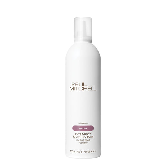 Paul Mitchell Extra-Body Sculpting Foam, Adds Fullness, Touchable Finish, For Fine Hair, 16.9 oz Beauty & Personal Care Paul Mitchell
