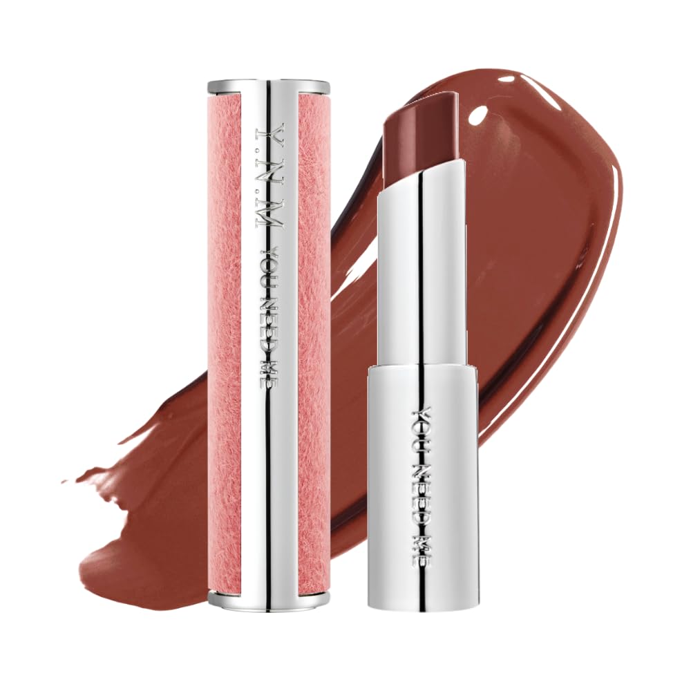 YNM Candy Gloss Balm 3g (13 AFTER MOCHA, 3g) (+12 colors) K-beauty, Tinted, Color Lipstick Balm, Glossy, Moisture, korean, Jello lips, Non-Sticky Beauty and Personal Care YOU NEED ME