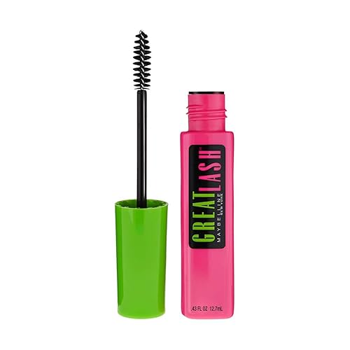 Maybelline Great Lash Mascara, Very Black [101], 0.43 oz (Pack of 4) Beauty & Personal Care MAYBELLINE