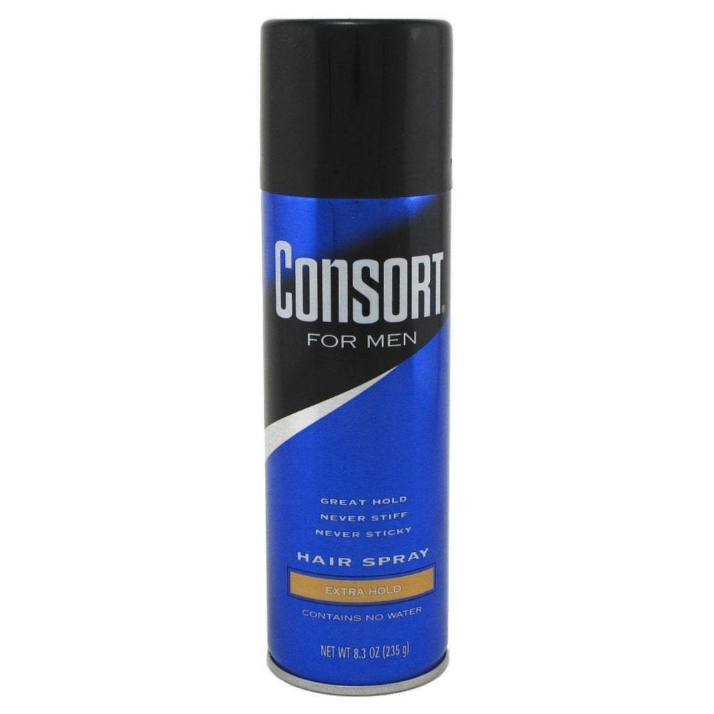 Consort For Men Hair Spray Aerosol, Extra Hold, 8.30 oz, 2-Pack Beauty & Personal Care Consort