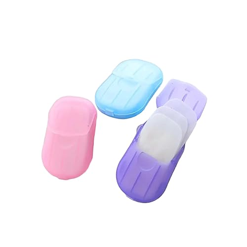 SEDLAV 10 Pack Portable Disposable Soap Paper - Travel Soap Sheets for Hand Washing, Scented Paper Soap for Traveling, Material Beauty & Personal Care SEDLAV