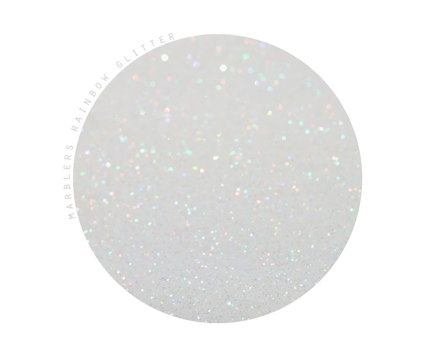 MARBLERS Holographic Glitter [Rainbow White] 1.5oz (42g) | Fine | Non-Toxic, Vegan, Cruelty-Free | Face, Body, Eyeshadow, Hair, Festival, Party Makeup Beauty & Personal Care MARBLERS