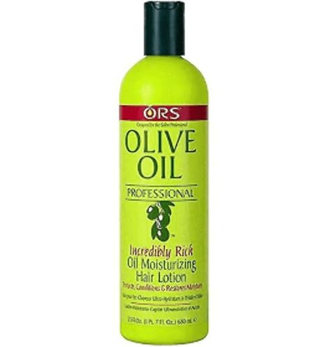 ORS Olive Oil Professional, Incredibly Rich Oil Moisturizing Hair Lotion, Protects, Conditions & Restores Moisture (23.0 oz). Beauty & Personal Care ORS HAIRestore