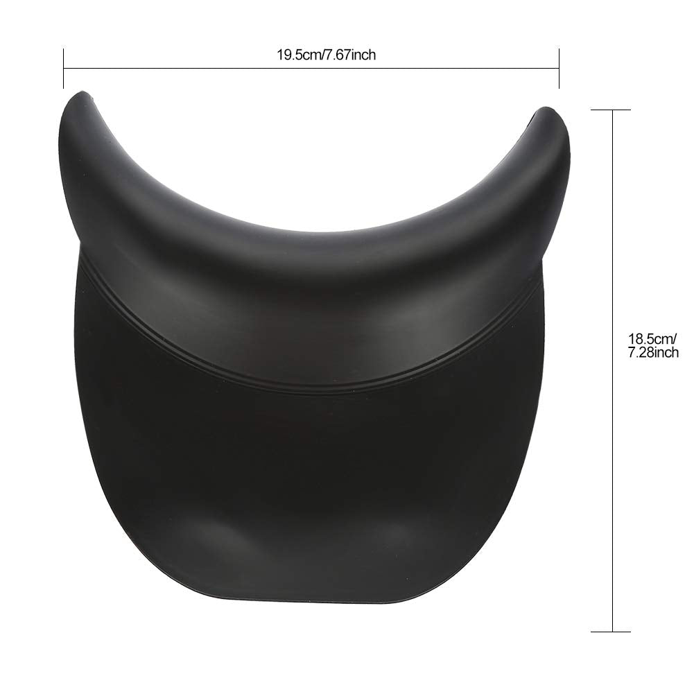 Eatbuy Shampoo Bowl Neck Rest Pillow with Suction Cups - Soft Silicone Non-slip Cushion Support, Shampoo Neck Cushion for Hair Washing Basin, Spa Sink Beauty and Personal Care Eatbuy